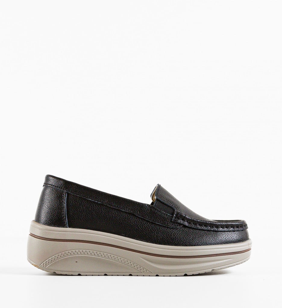 Pantofi Casual Brienne Negri | Confort și Stil - imagine 6