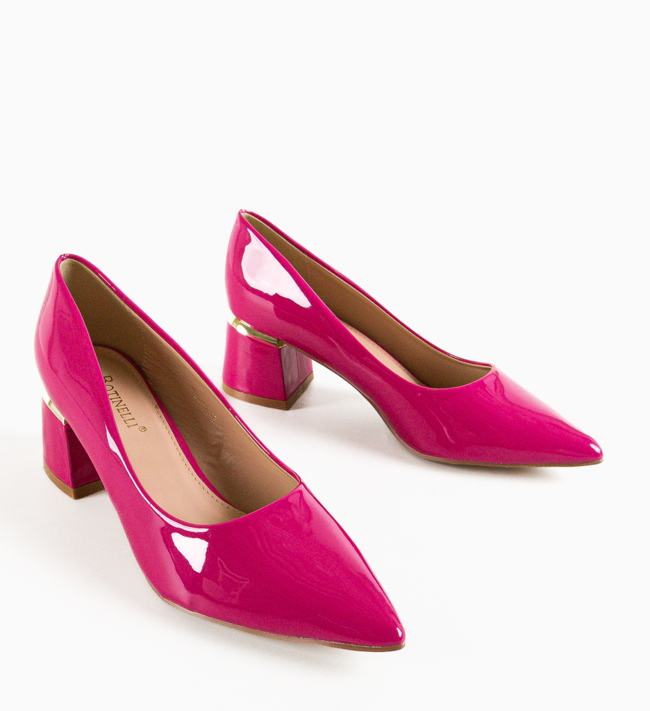 Pantofi cu Toc Fedlimi Fuchsia - Stil și Eleganță - imagine 9