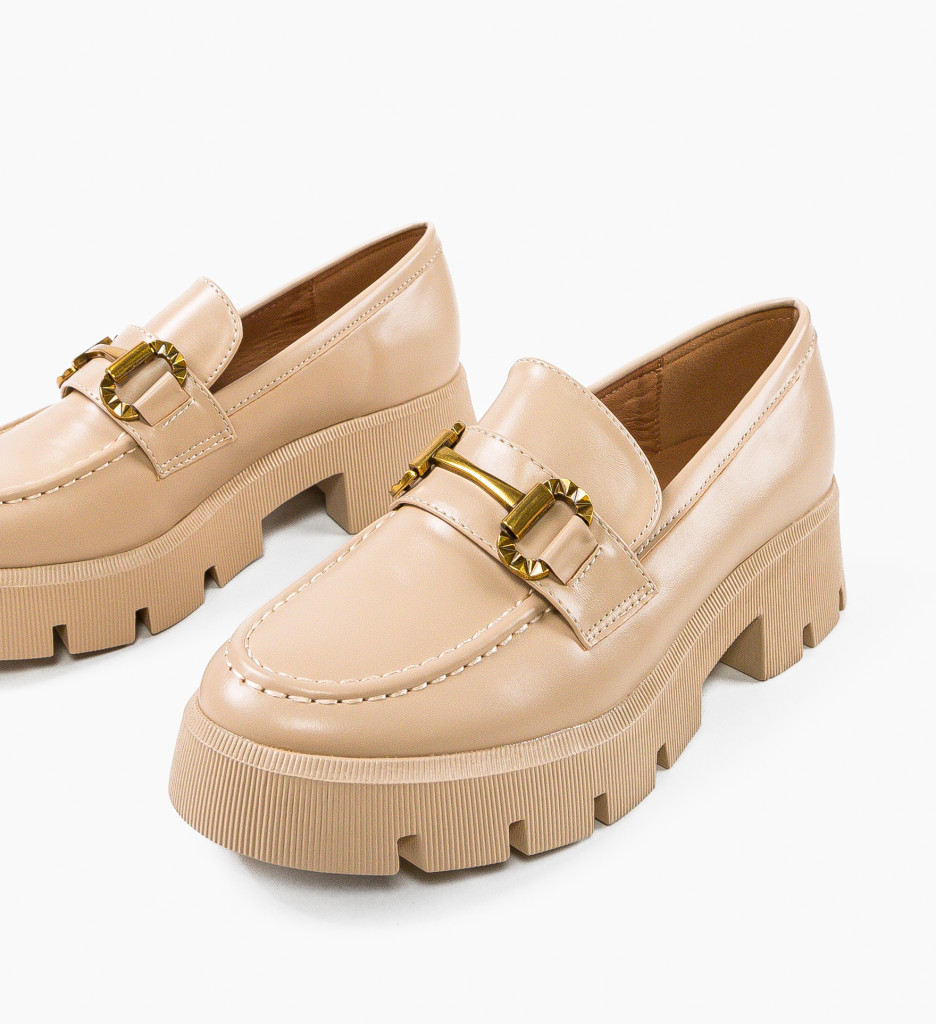 Pantofi Casual Spencer Bej - Eleganță Relaxată - imagine 9