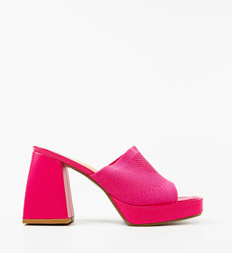 Saboti Dama Bolanle Fuchsia | Toc Comod - imagine 5