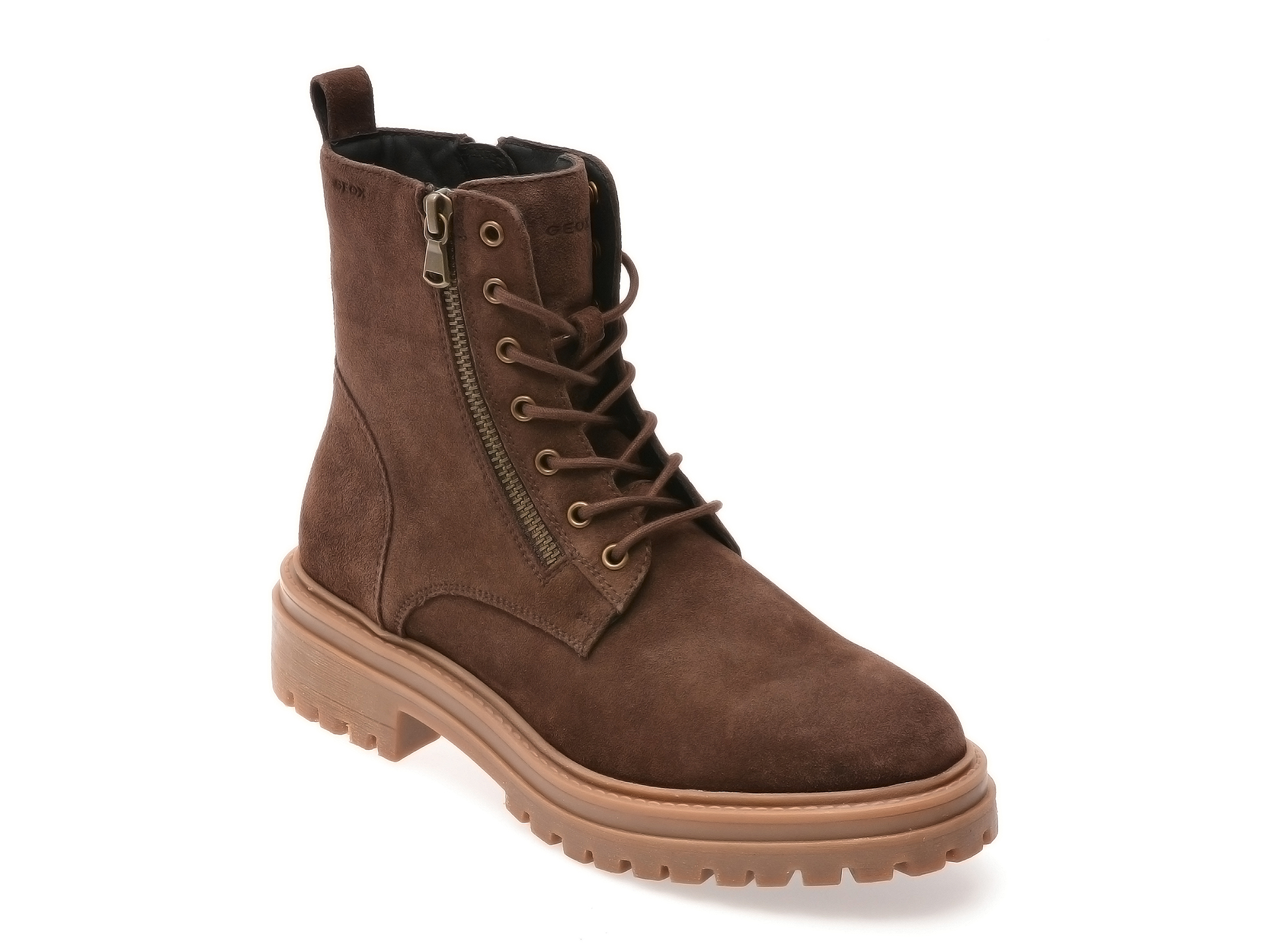 Bocanci GEOX piele intoarsa D16HRF - Confort