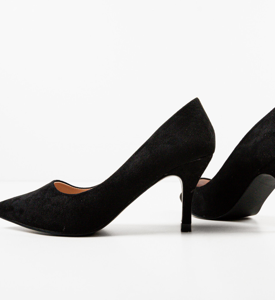 Pantofi Marsh Negri | Eleganță cu Toc - imagine 7