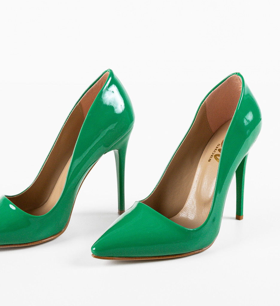 Pantofi Oideo Verzi | Eleganță și Stil - imagine 3