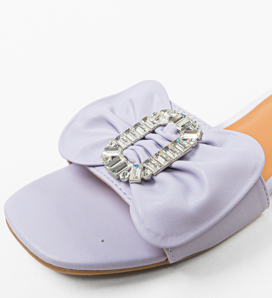 Papuci Dama Nabila Mov - Confort și Eleganță - imagine 8