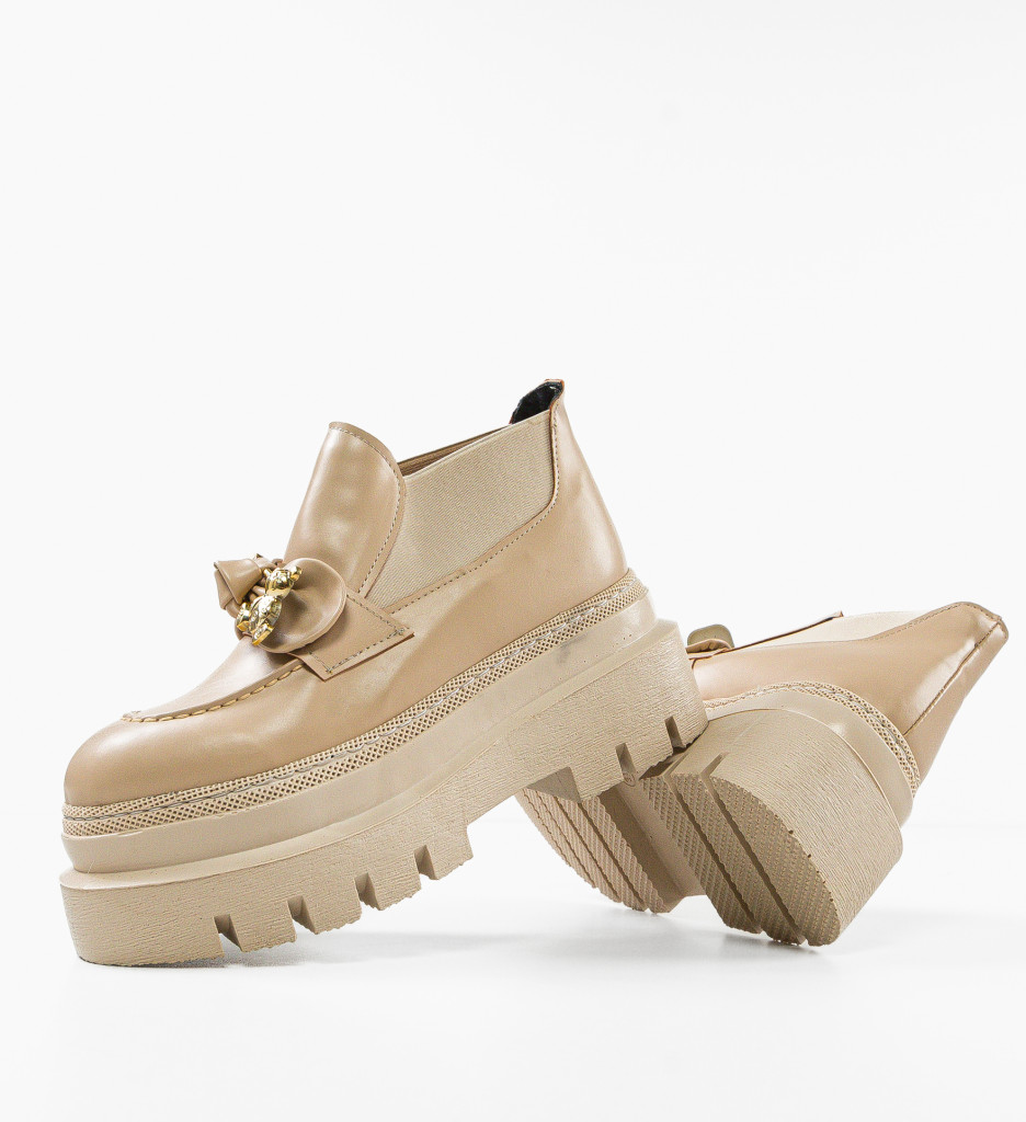 Pantofi Casual Bearya Bej - Confort și Stil Zilnic - imagine 8