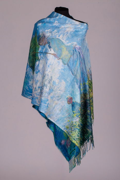 Esarfă Monet Shopika | Accesoriu Artistic Eleganță
