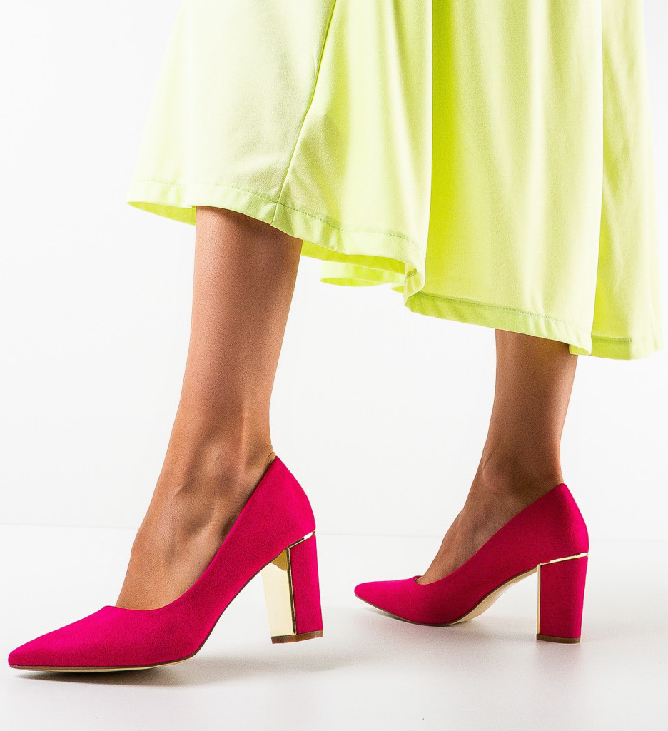Pantofi Marion Fuchsia - Eleganță și Stil - imagine 3