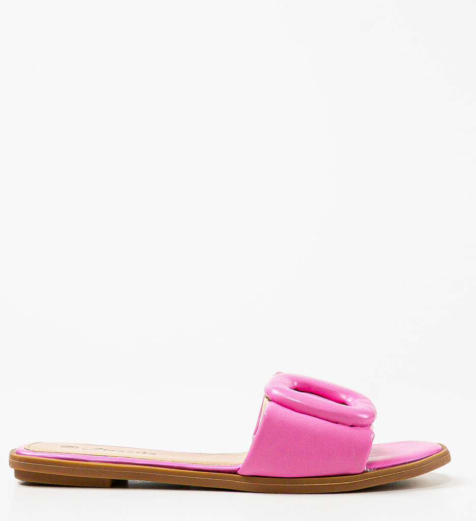 Papuci Dama Palesa Fuchsia | Confort și Stil - imagine 4