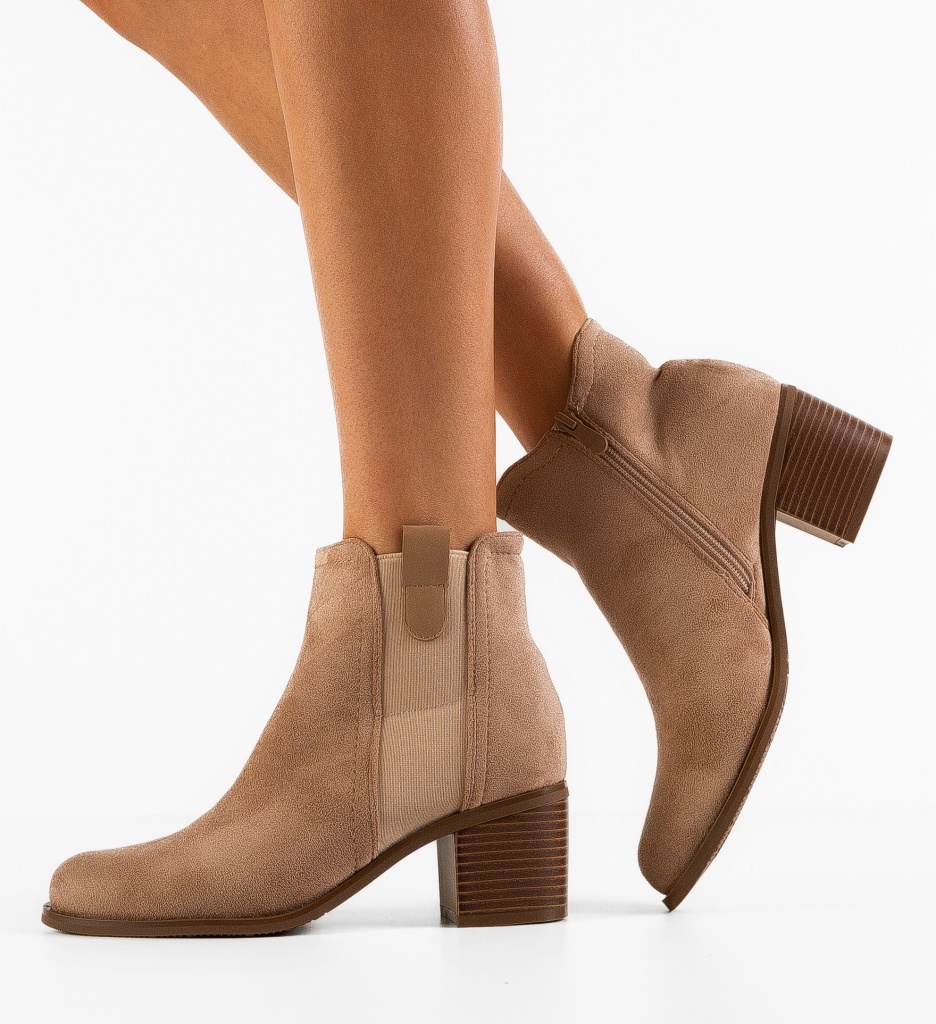 Botine Gregory Bej - Eleganță și Confort - imagine 3
