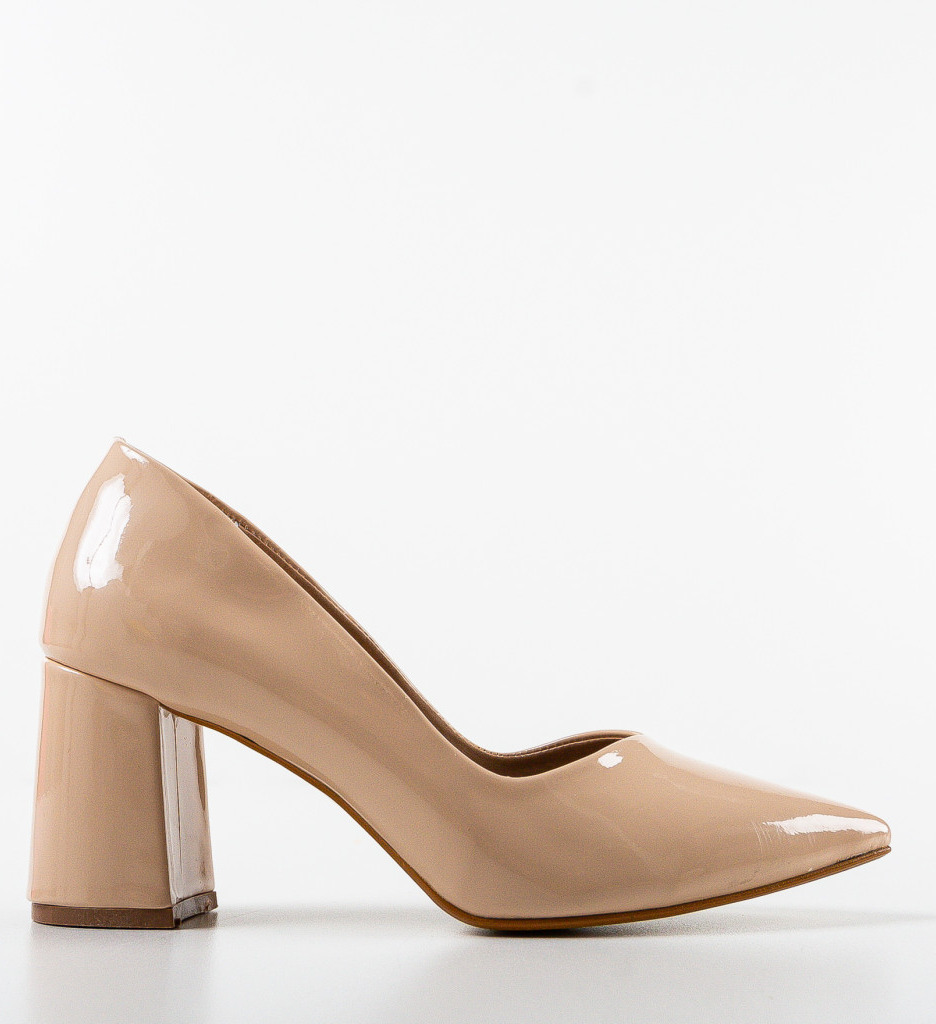 Pantofi Lilly Nude - Eleganță și Stil - imagine 4