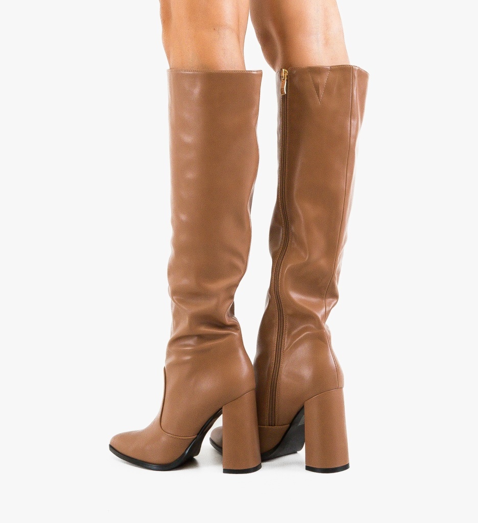 Cizme Dama Haynab Khaki - Stil si Confort - imagine 4