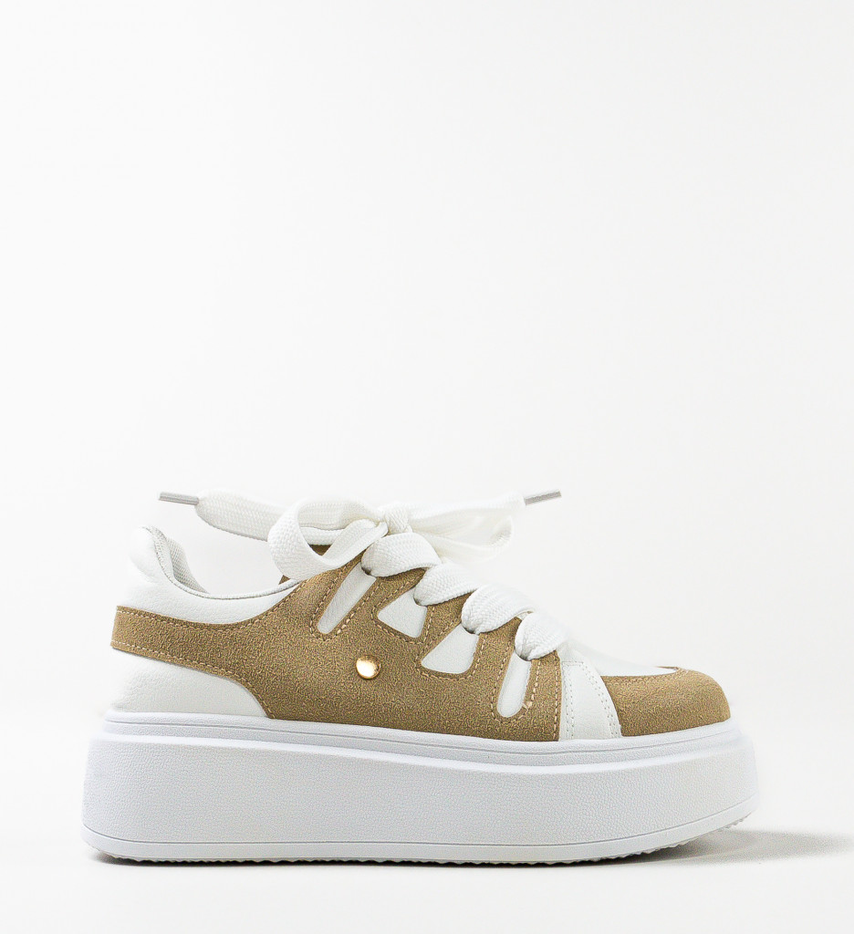 Sneakers Dama Zohai Khaki | Confort și Stil - imagine 5