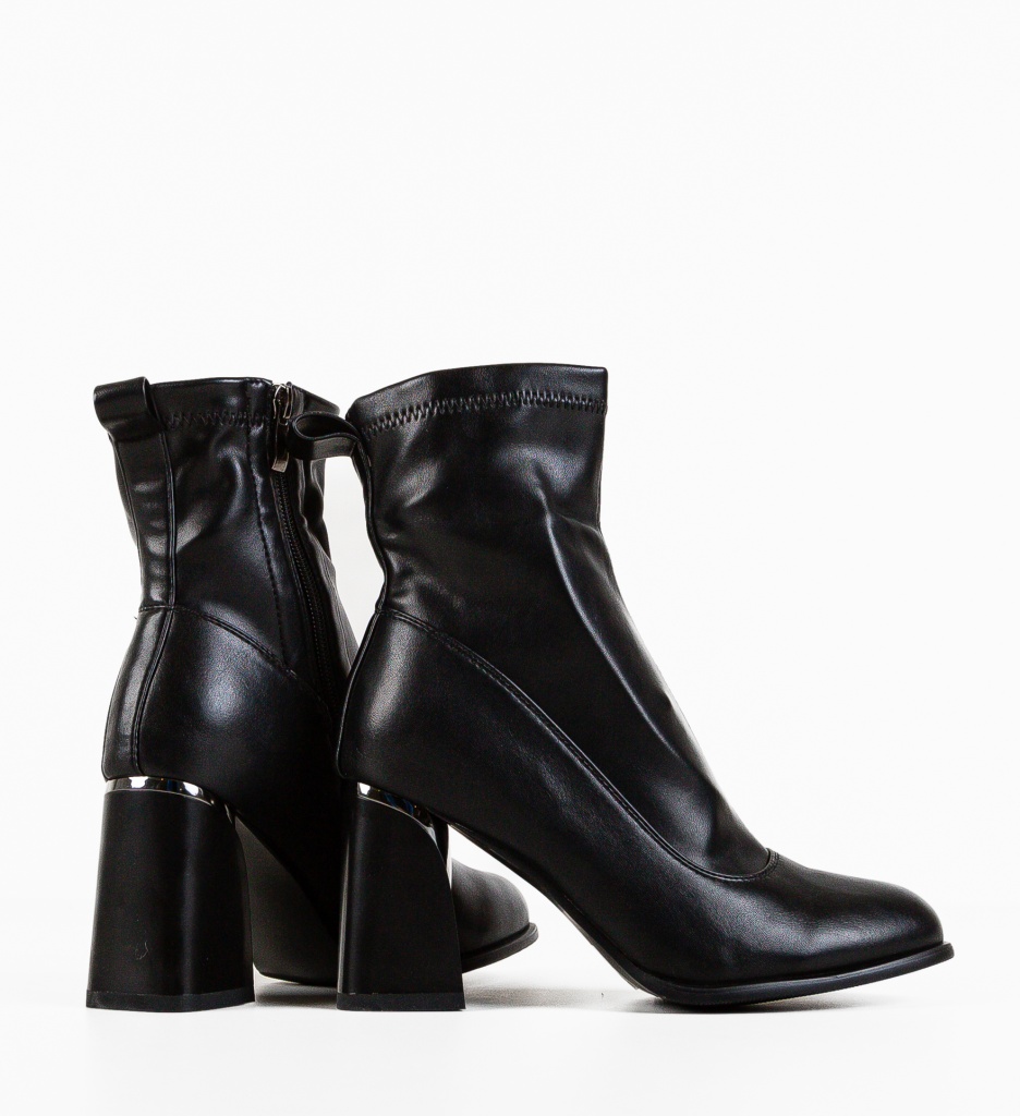 Botine Dama Kanza Negre 2 - Eleganță și Stil - imagine 6