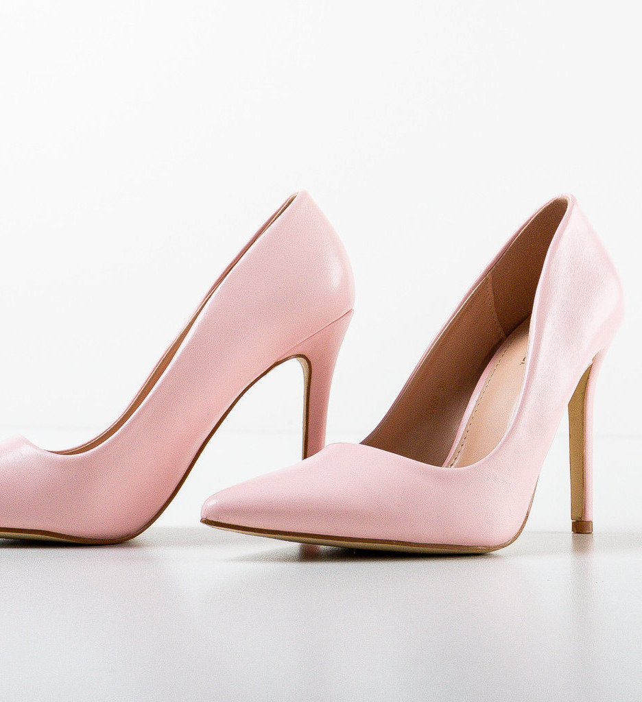 Pantofi dama Chance Roz eleganți - imagine 5