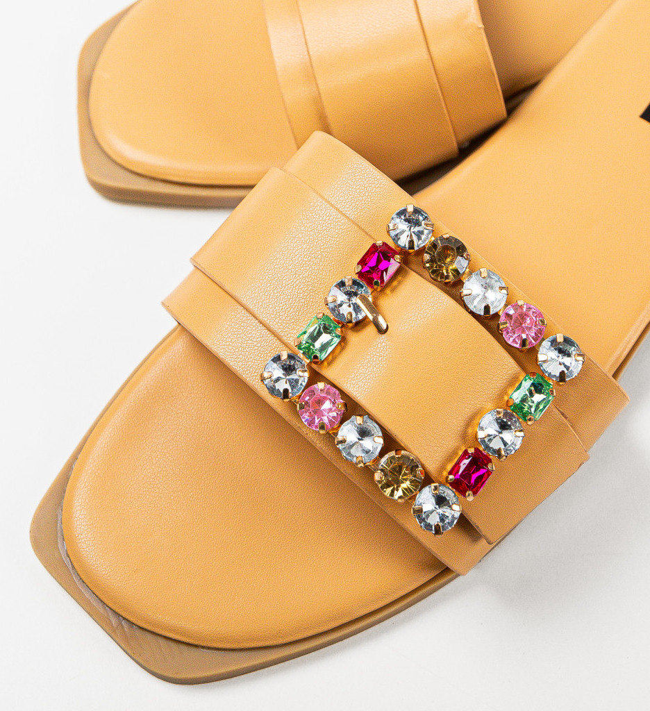 Sandale Naliak Camel | Confort și Eleganță Asigurată - imagine 7