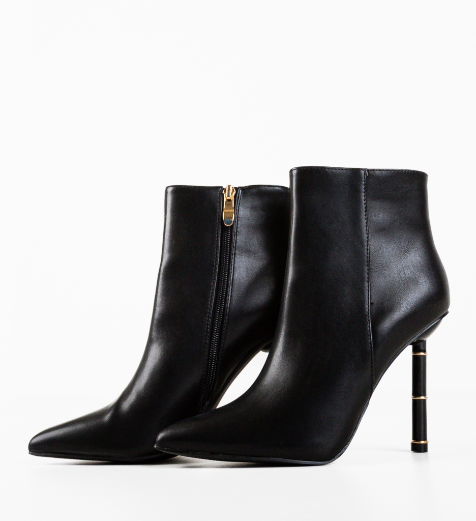 Botine Dama Yannic Negre - Eleganță și Confort - imagine 7