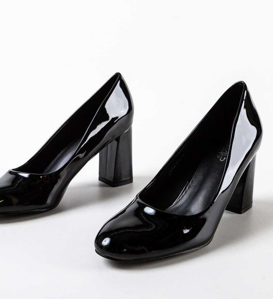 Pantofi Luber Negri - Eleganță și Stil - imagine 6