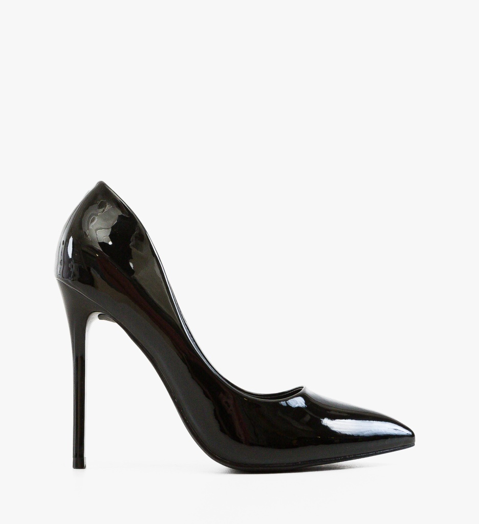 Pantofi Dama Lether Negri Eleganți - imagine 8