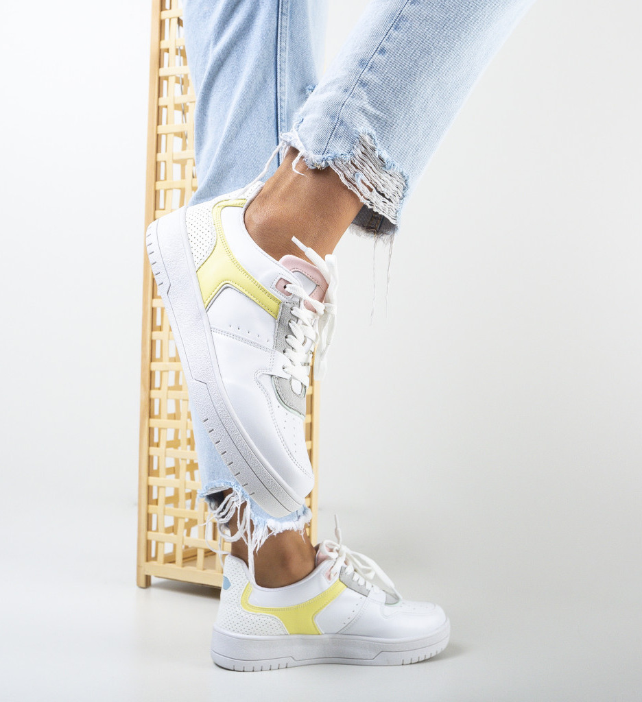 Pantofi Sport Tabaha Galbeni | Confort și Stil - imagine 3