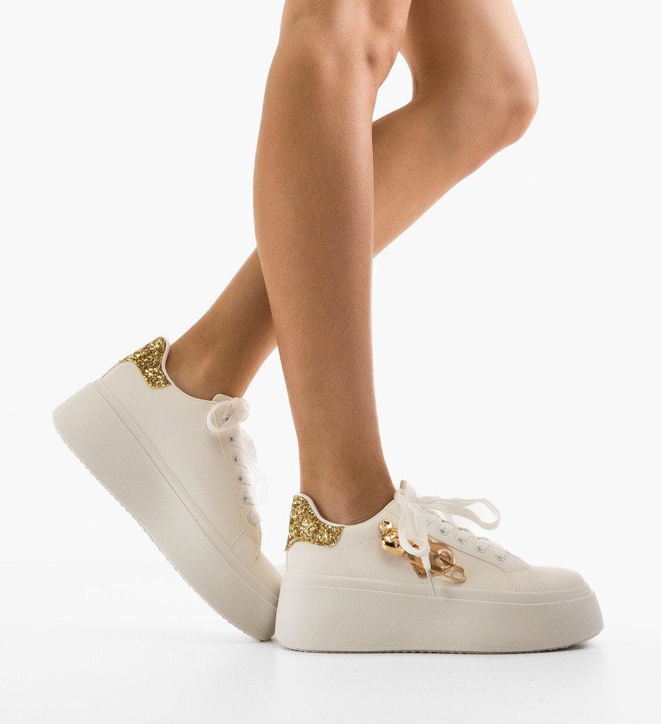 Sneakers Dama Neela Aurii 2 - Confort și Stil - imagine 5