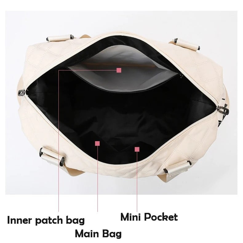 Delis Meliora GT2965 Geantă Călătorie Maro - imagine 3