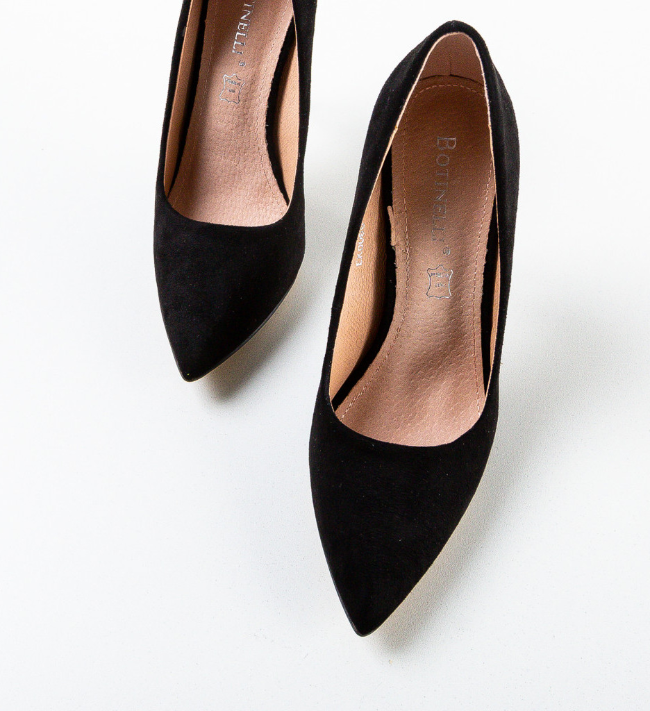 Pantofi Spiro Negri | Eleganță și Confort - imagine 4