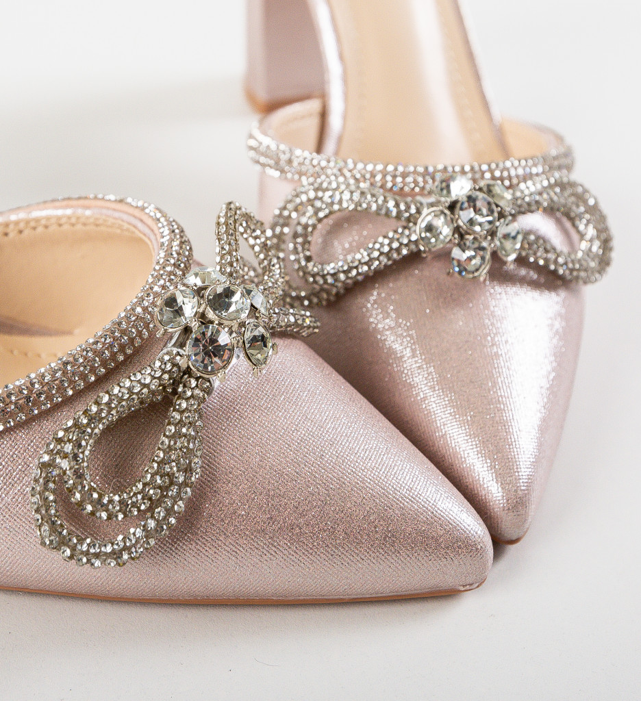 Pantofi Toc Lester Roz | Eleganță și Stil - imagine 8