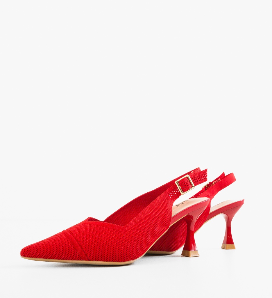 Pantofi cu Toc Rosii Aadam | Eleganță și Stil - imagine 5