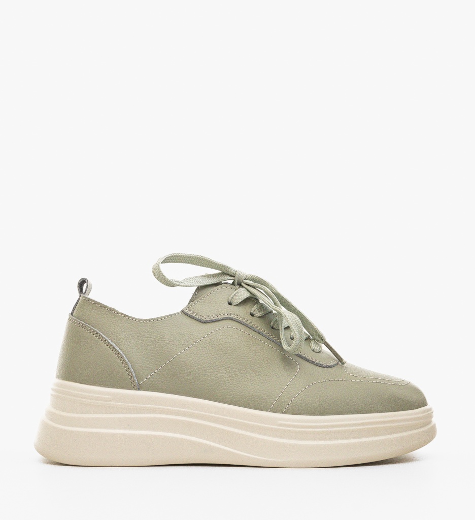 Sneakers Dama Haley Verzi | Confort și Stil - imagine 4