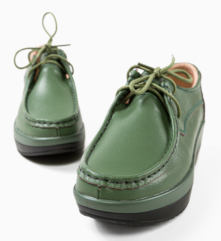 Pantofi Vlasta Verzi - Confort & Stil Zilnic - imagine 6