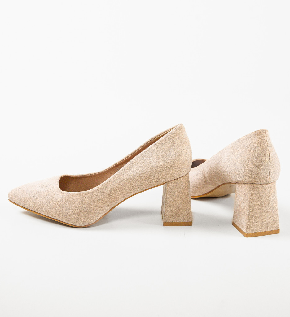 Pantofi Dama Adria Bej | Eleganți și Versatili - imagine 7