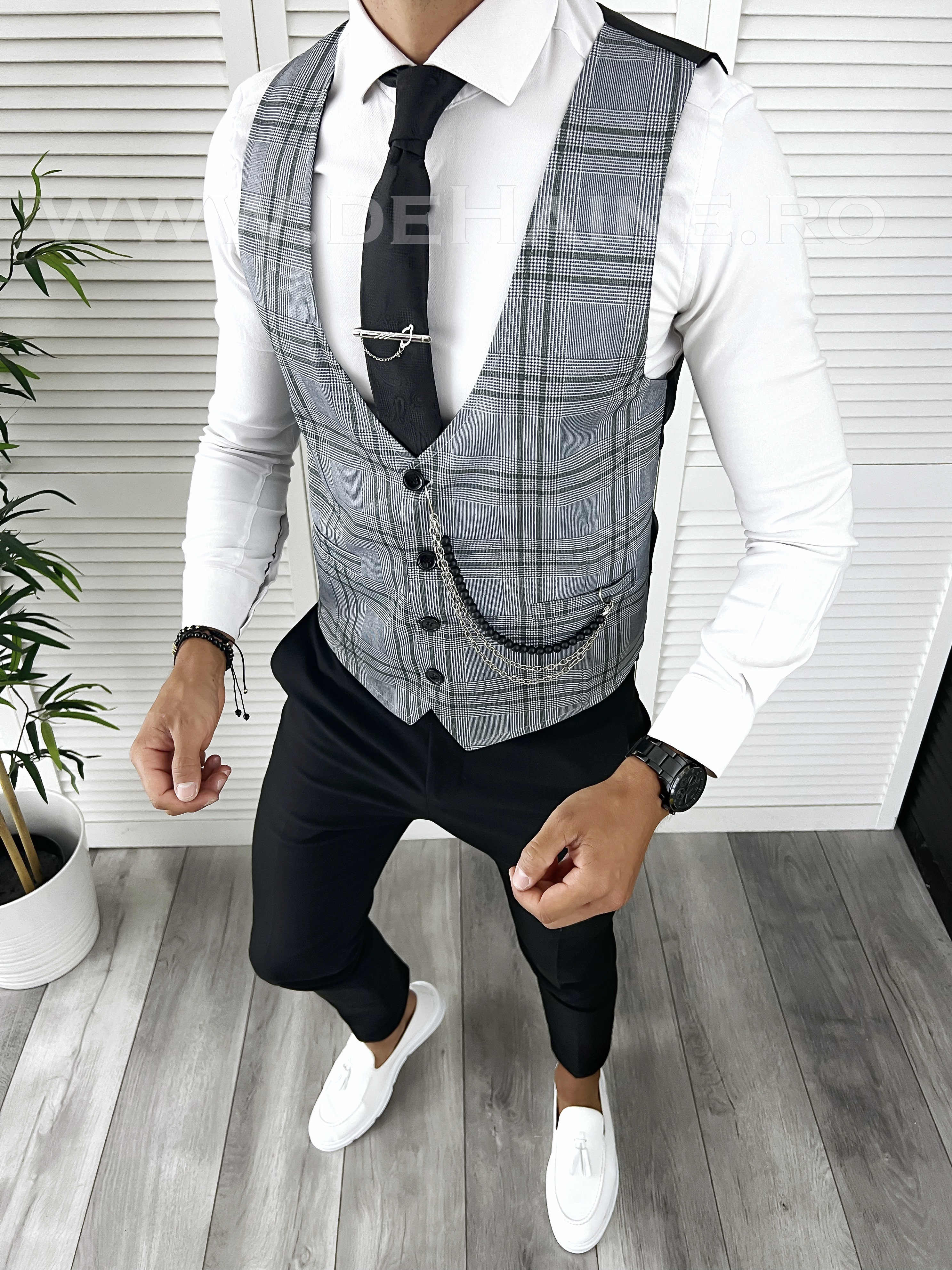 Vesta Barbati Slim Fit Carouri | Stil Elegant