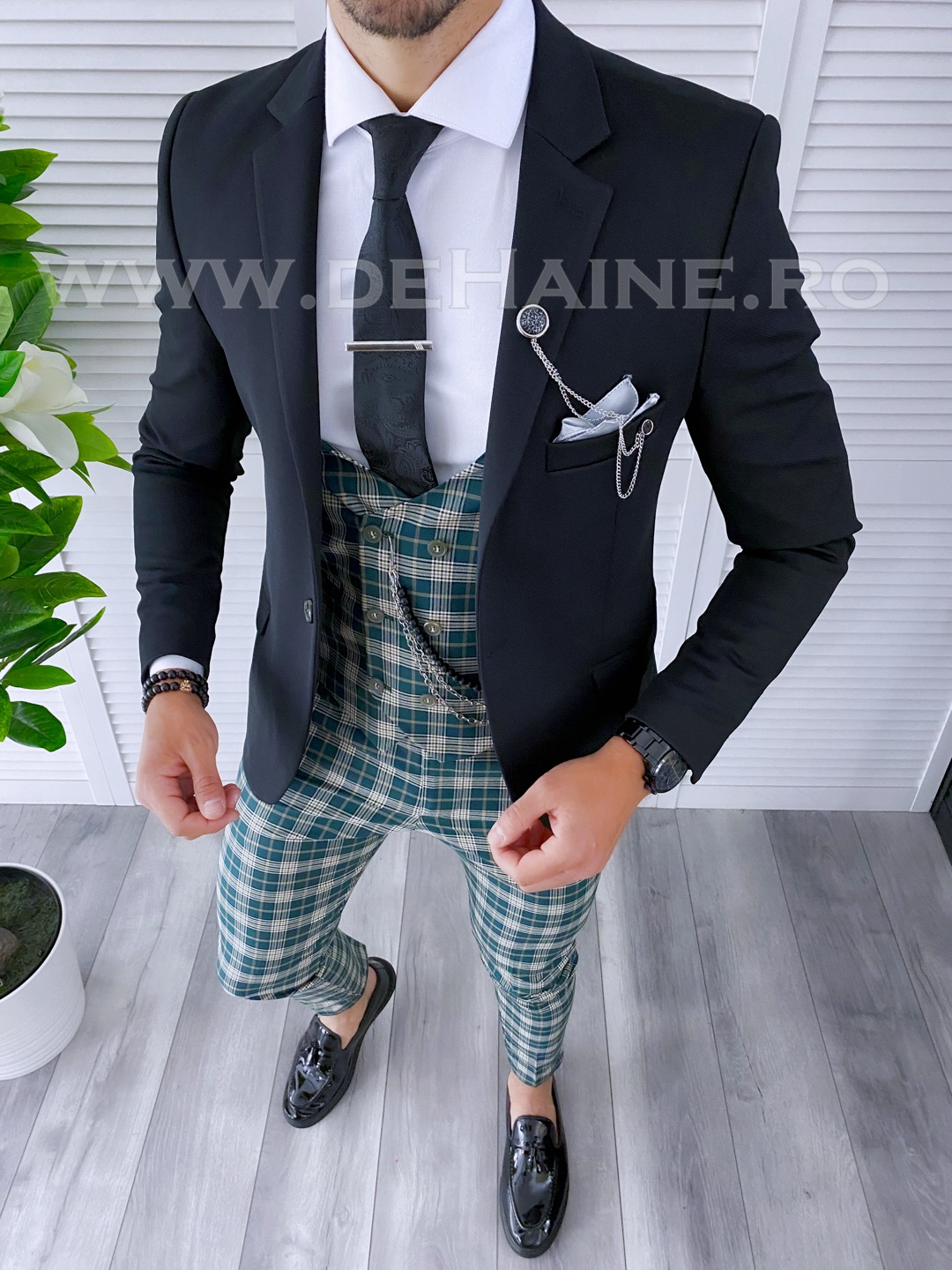 Tinuta Smart Casual Barbati Slim Fit B4099