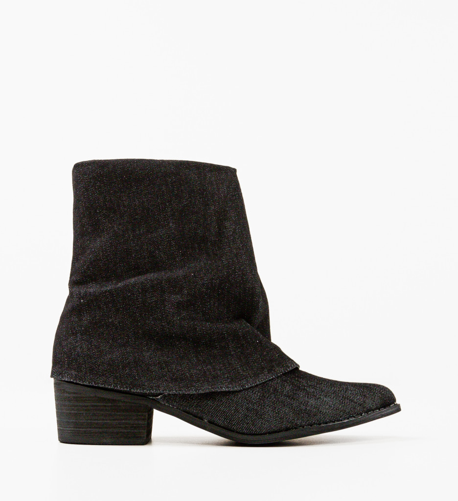 Botine Kelda Negre - Eleganță și Confort - imagine 5