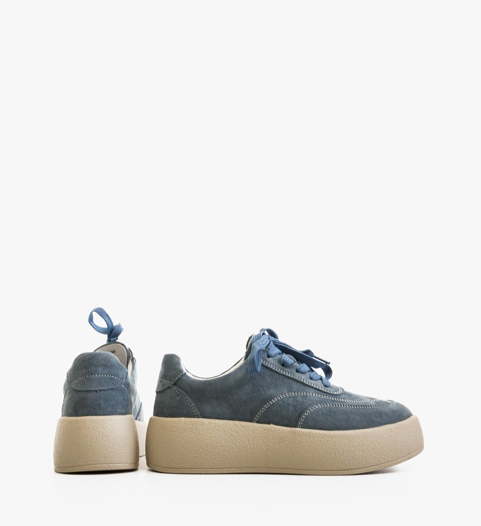 Sneakers Dama Brittni Albastri - Confort și Stil - imagine 4