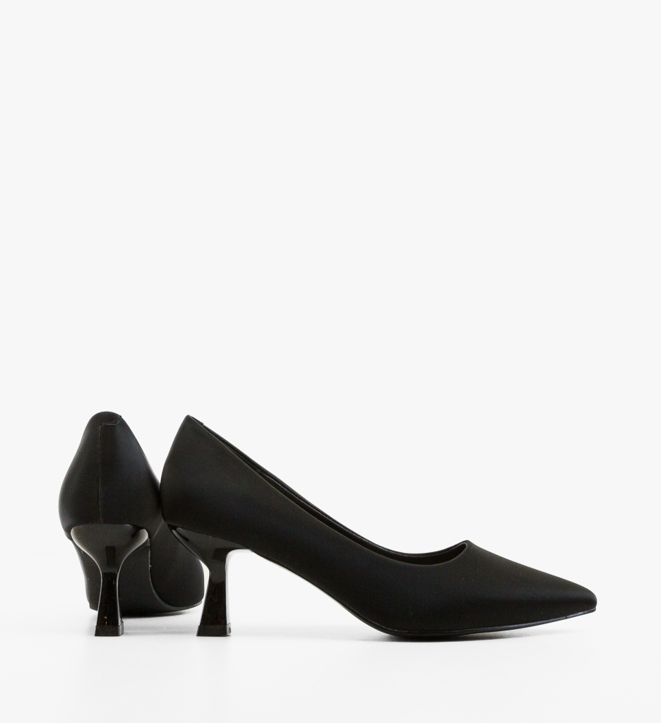 Pantofi cu toc Fyra Negri - Eleganță și Stil - imagine 3
