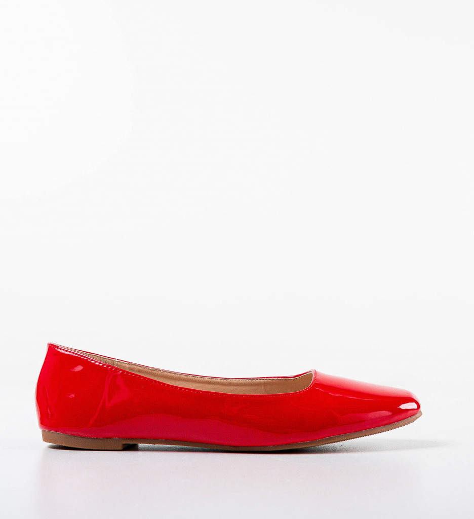 Balerini Dama Rosii Casual - Confort & Stil - imagine 3