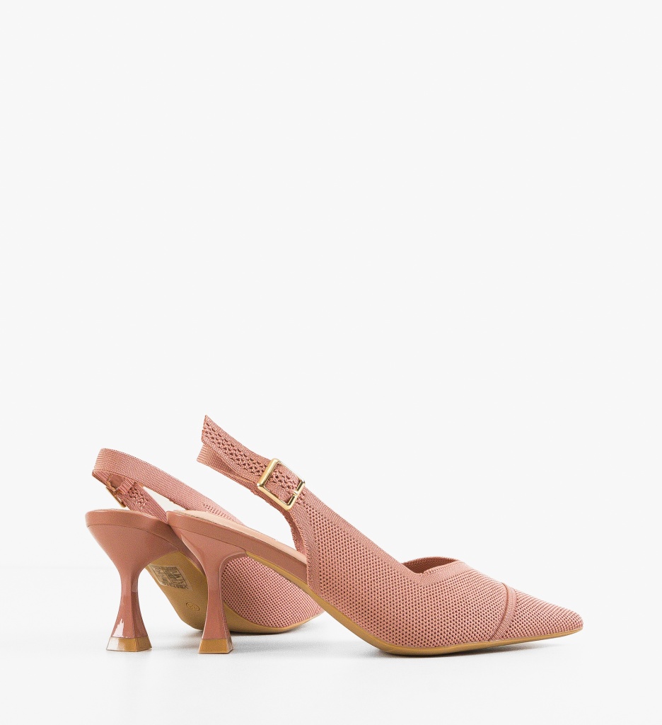 Pantofi Aadam Roz cu Toc - Eleganță Asigurată - imagine 4