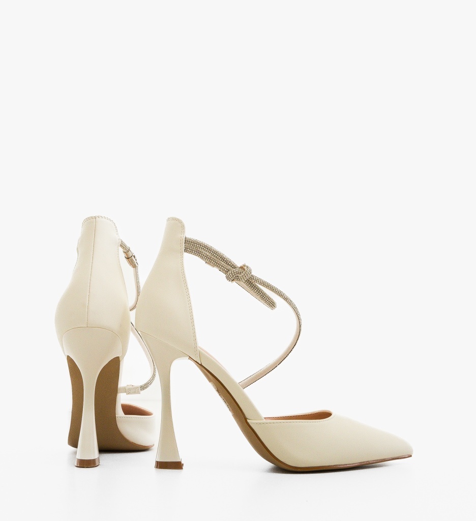 Pantofi dama Ernes Albi eleganți cu toc - imagine 2