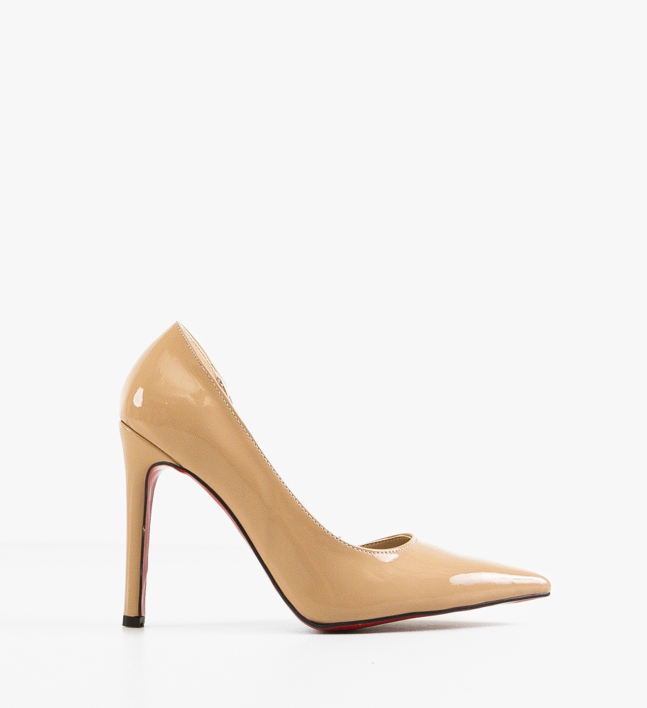 Pantofi Stiletto Trynet Nude | Eleganți și Moderni - imagine 7
