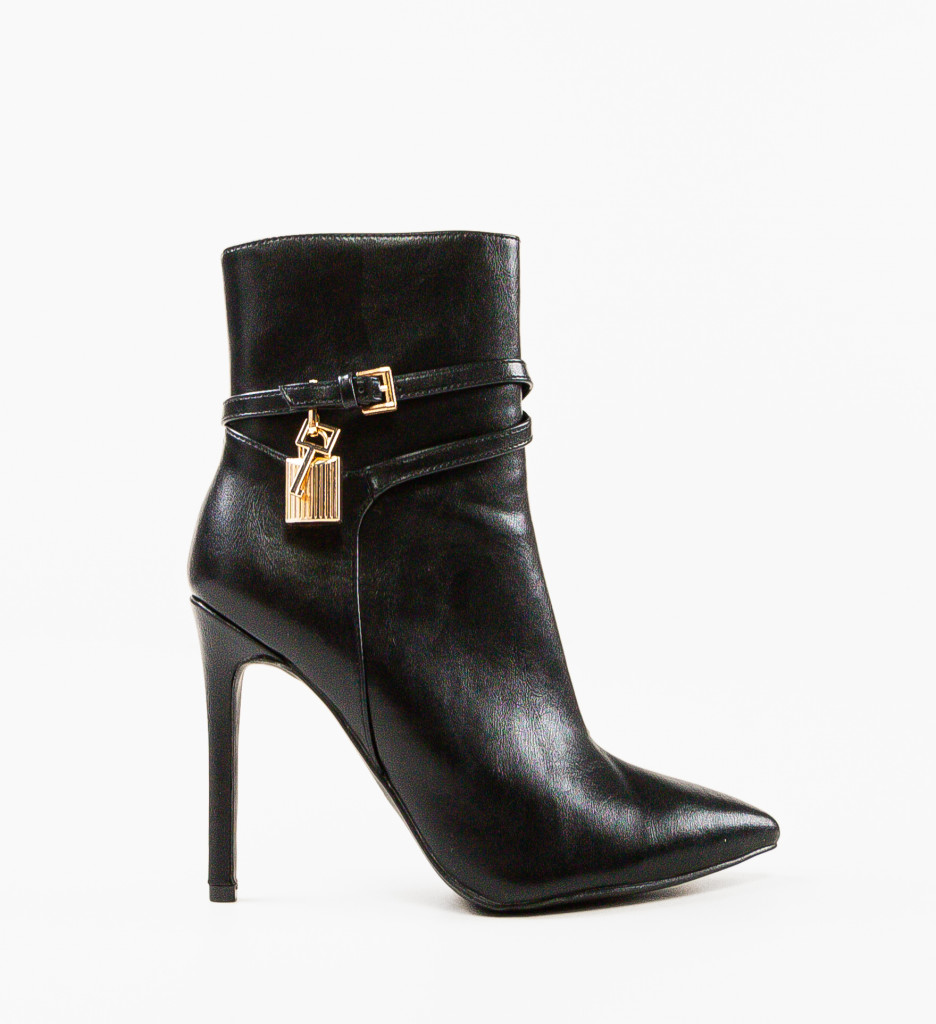 Botine Sharkbay Negre - Eleganță și Confort - imagine 4