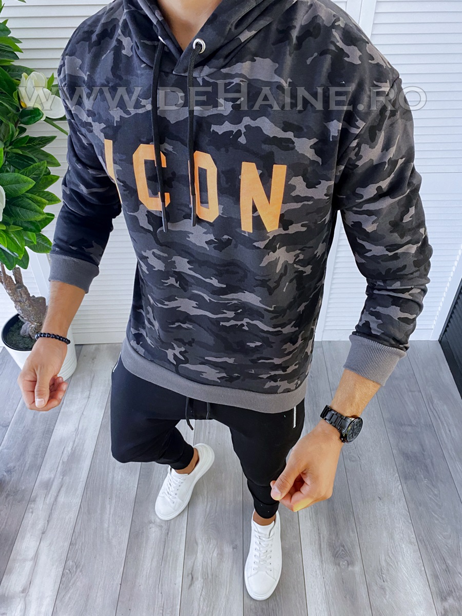 Hanorac Barbati Slim Fit K430 Casual Bumbac