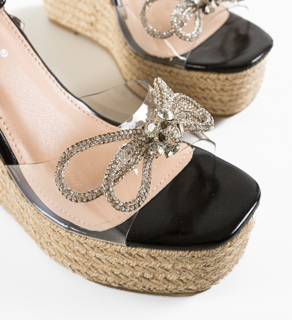Platforme Zoya Negre | Stil și Confort Superior - imagine 7