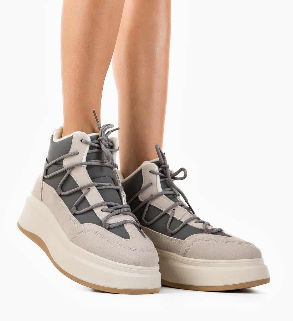 Sneakers Dama Voldus Gri | Confort și Stil Urban