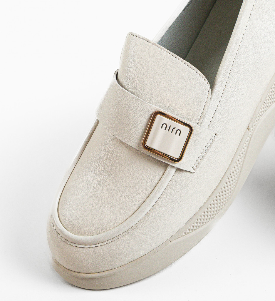 Pantofi Casual Dama Catlyn Bej | Confort și Stil - imagine 10