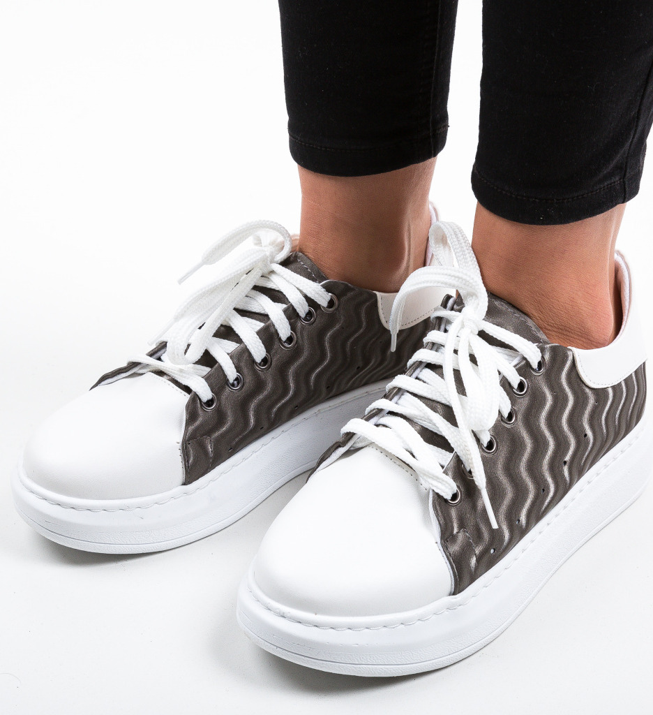 Pantofi Sport Psycho Gri | Confort și Stil - imagine 4