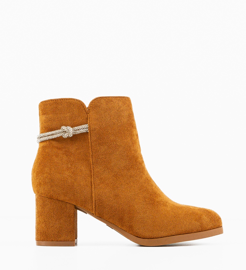 Botine Dama Otto Camel | Eleganță Versatilă - imagine 4