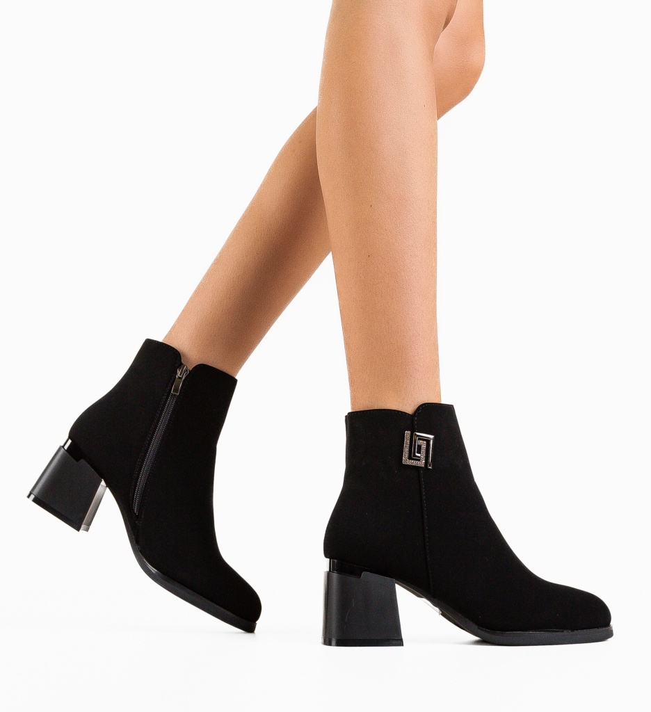 Botine dama Omid Negre - Stil și Confort - imagine 2