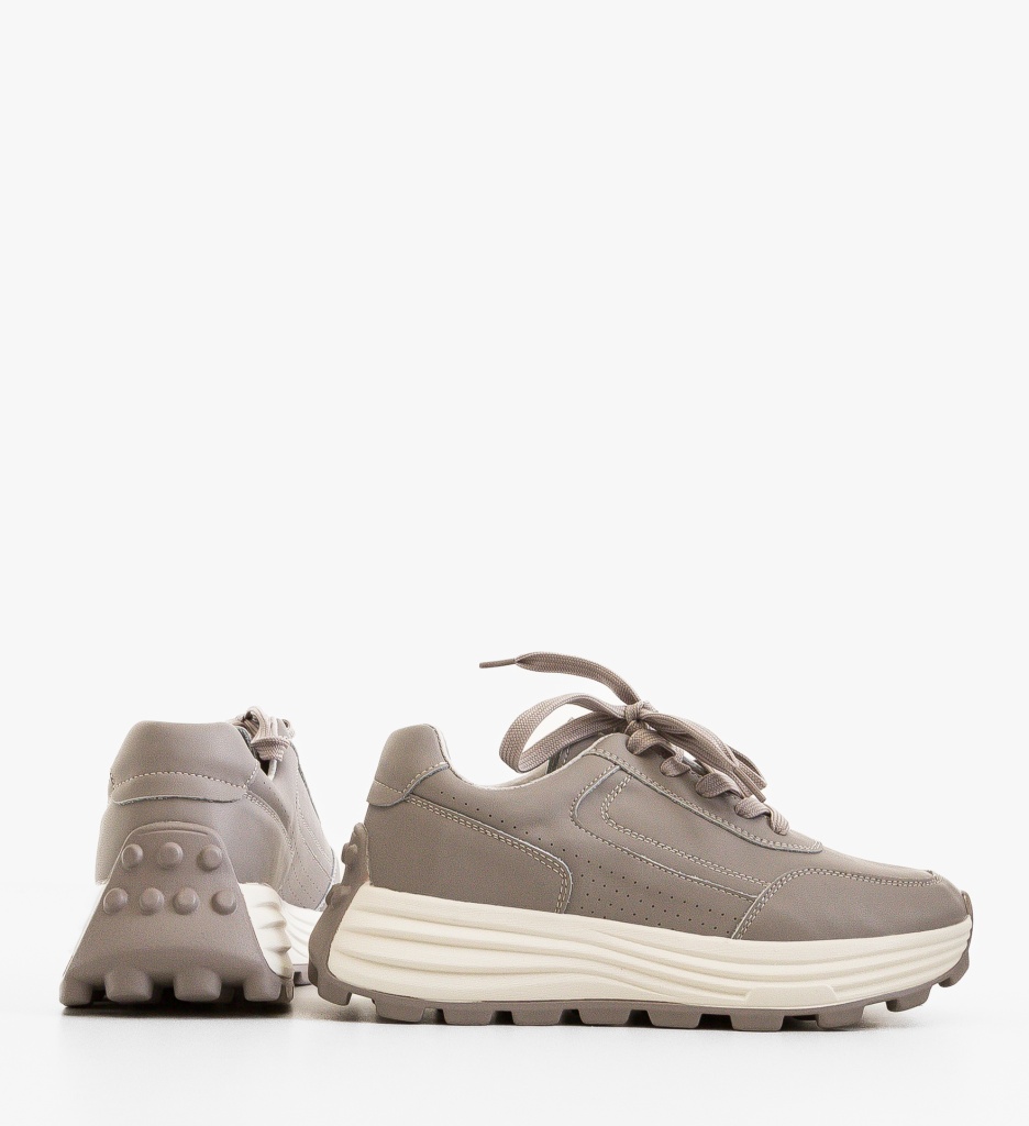 Sneakers Lelalo Dama Gri - Confort Urban - imagine 5