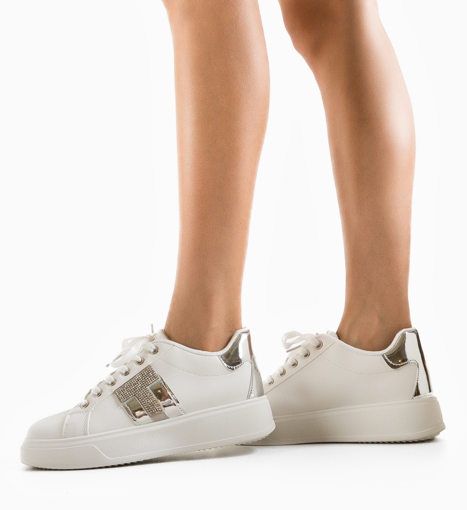 Pantofi Sport Molina Argintii - Confort și Stil - imagine 3